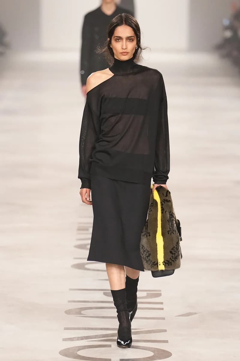 Fendi FW26 Runway Show Maria Grazia Chiuri Debut Collection Milan Fashion Week
