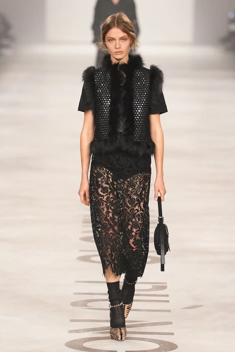Fendi FW26 Runway Show Maria Grazia Chiuri Debut Collection Milan Fashion Week