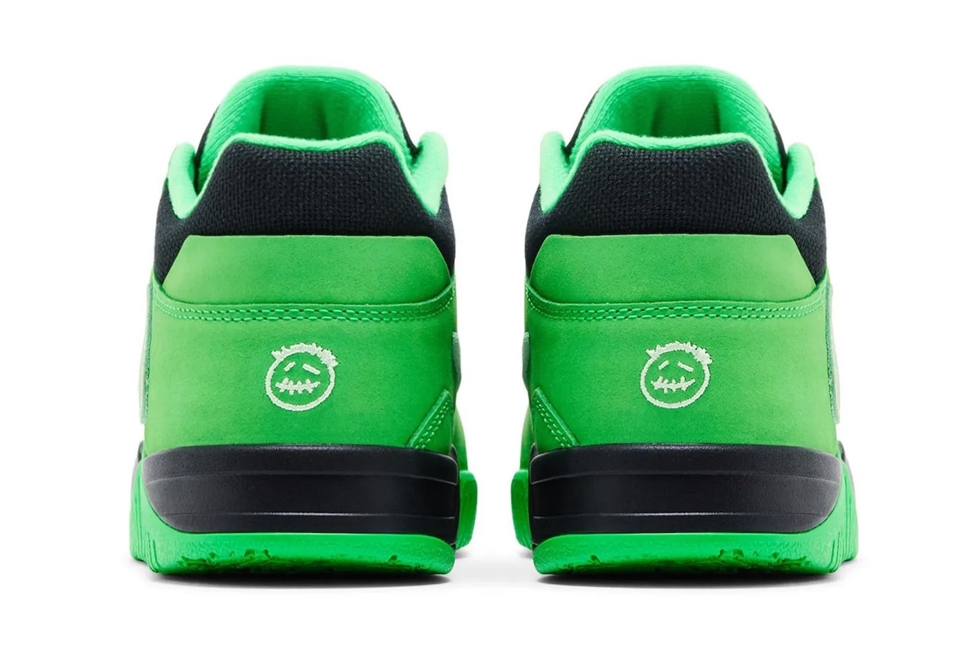 Travis Scott x Jordan Jumpman Jack Green Spark angled product image