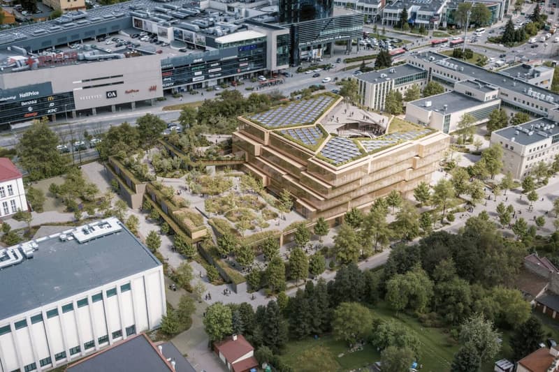 Kengo Kuma Architects The Spiral of Words Wir Słowa Library Poland MASU Planning Schick Architekci Buro Happold