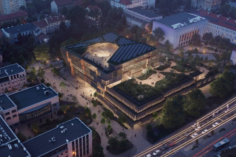 Kengo Kuma Architects The Spiral of Words Wir Słowa Library Poland MASU Planning Schick Architekci Buro Happold