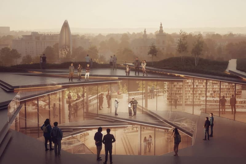 Kengo Kuma Architects The Spiral of Words Wir Słowa Library Poland MASU Planning Schick Architekci Buro Happold