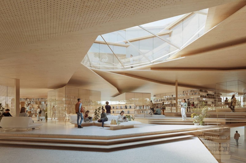 Kengo Kuma Architects The Spiral of Words Wir Słowa Library Poland MASU Planning Schick Architekci Buro Happold