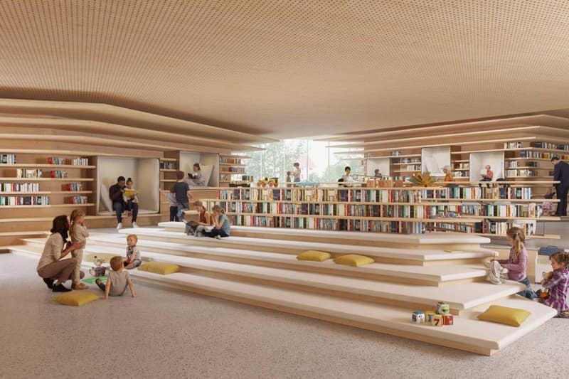 Kengo Kuma Architects The Spiral of Words Wir Słowa Library Poland MASU Planning Schick Architekci Buro Happold