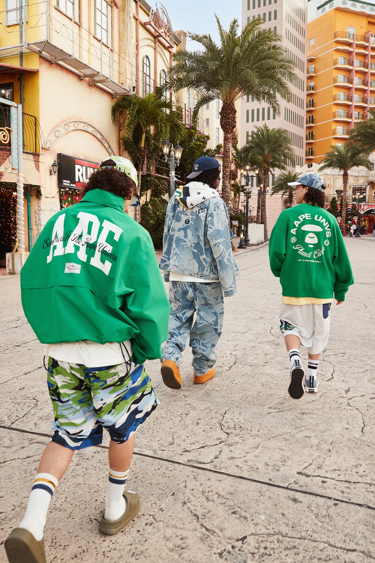 AAPE BY A BATHING APE® Plunges into '90s Nostalgia and Skate Subcultures for SS26