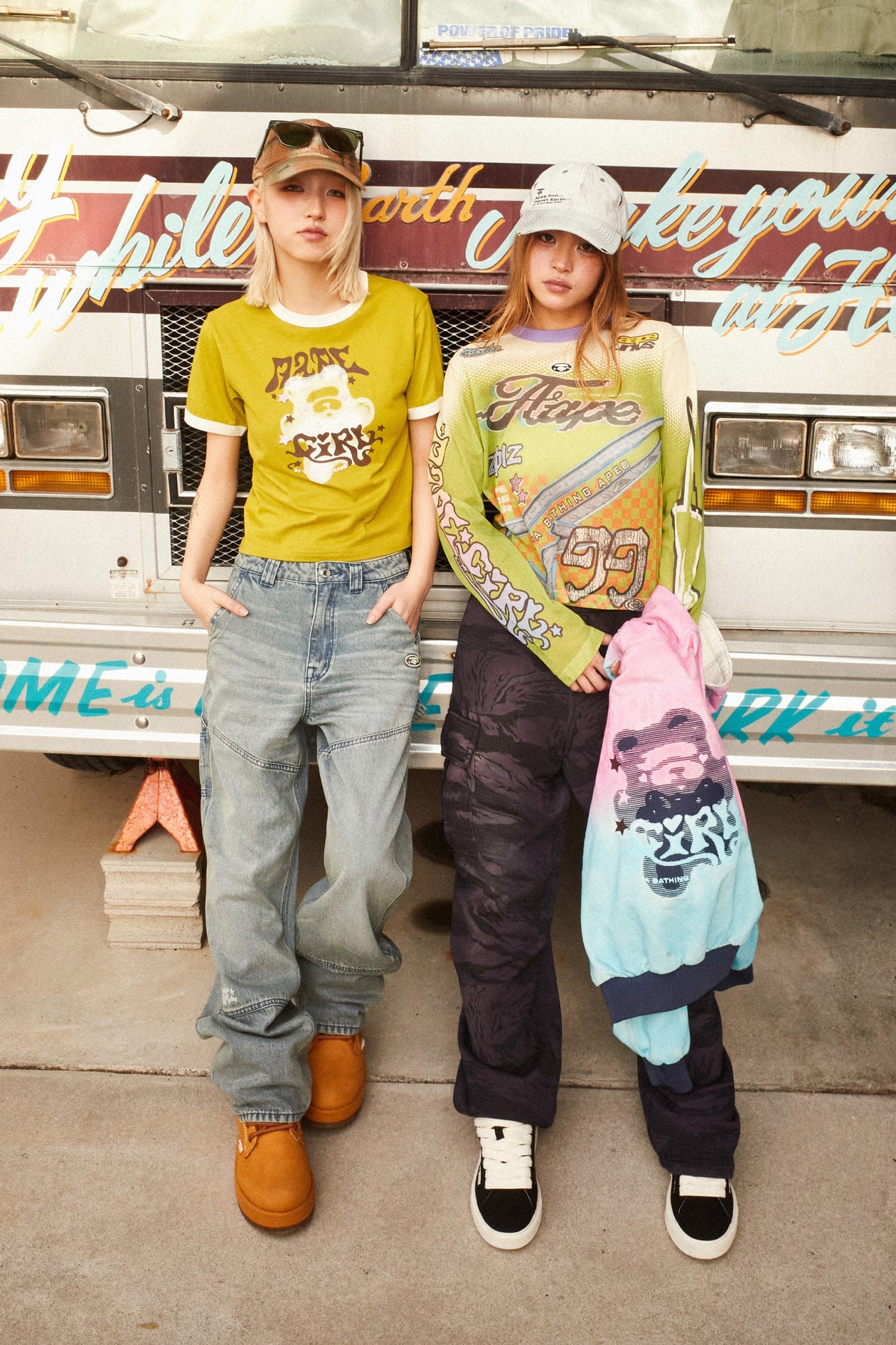 AAPE BY A BATHING APE® Plunges into '90s Nostalgia and Skate Subcultures for SS26