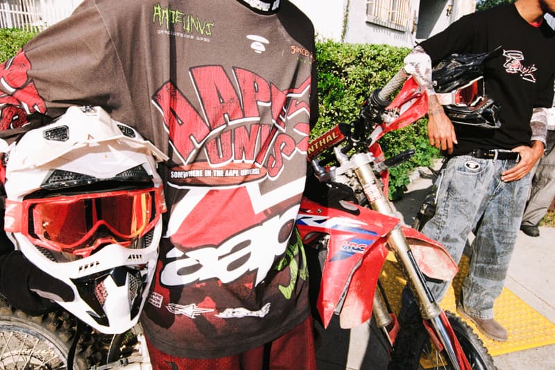 AAPE BY A BATHING APE® Plunges into '90s Nostalgia and Skate Subcultures for SS26
