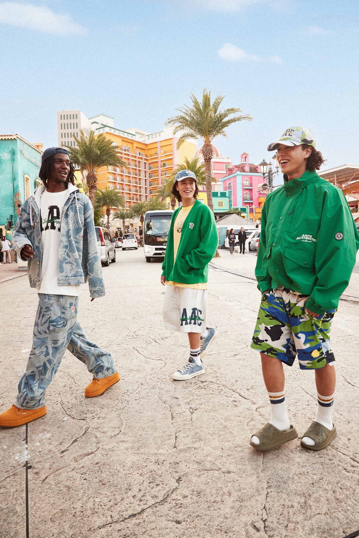 AAPE BY A BATHING APE® Plunges into '90s Nostalgia and Skate Subcultures for SS26