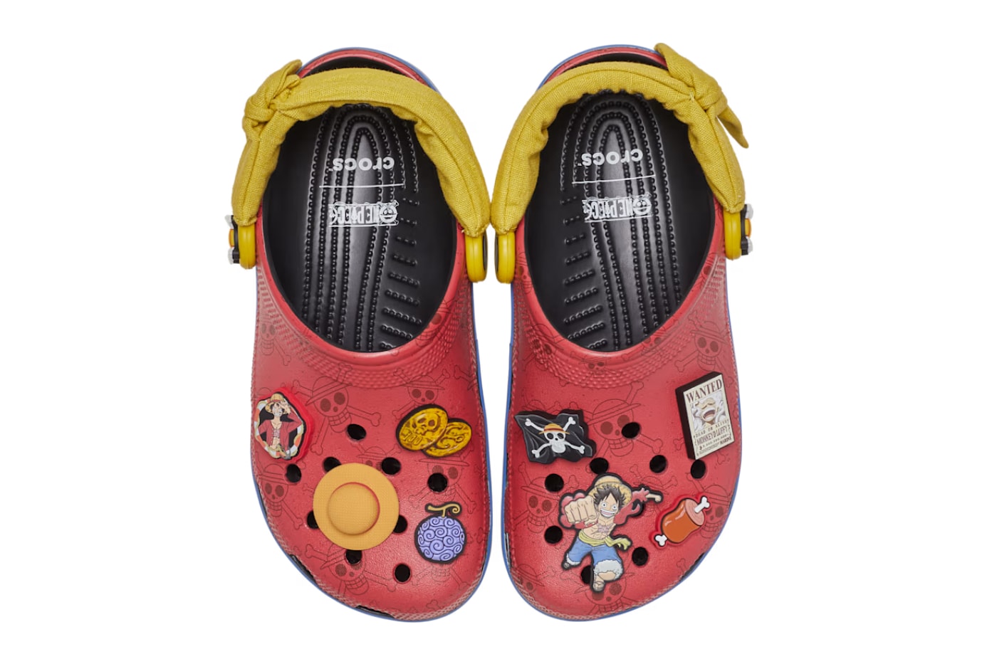 ONE PIECE Crocs classic clog Collaboration collection 212126-90H 212125-90H 212794-90H Release Info