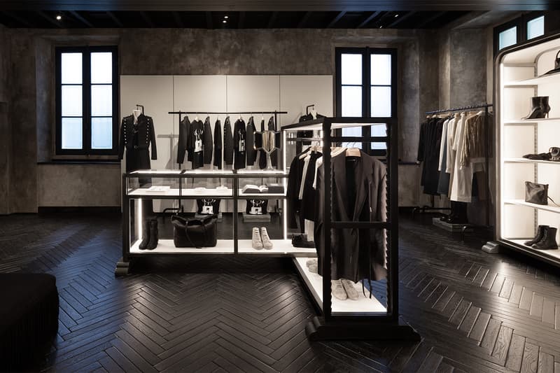 Ann Demeulemeester Milan Flagship Boutique Store