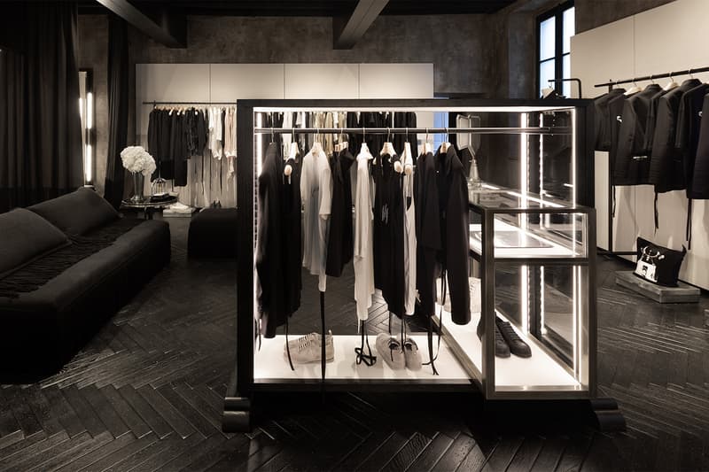Ann Demeulemeester Milan Flagship Boutique Store