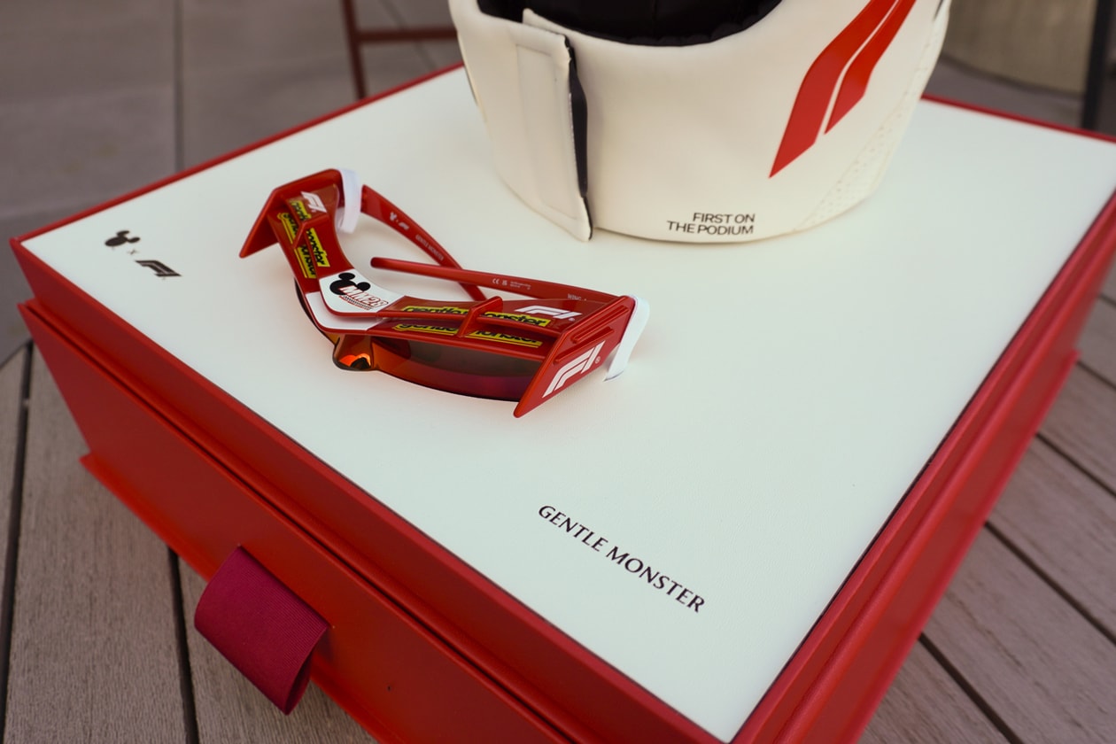 Gentle Monster for F1 Disney Bobby Hundreds Interview release date store list photos exclusive slipstream wing 4 turbo vault velo