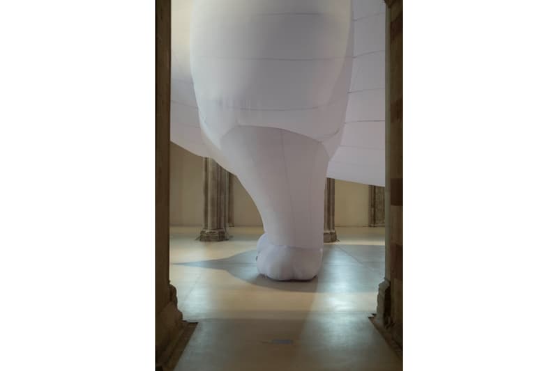 Itamar Gov Infaltable Rhinoceros at Kunstmuseum Magdeburg Art Artworks