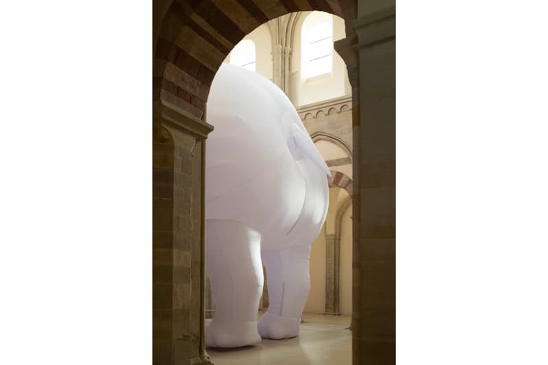 Itamar Gov Infaltable Rhinoceros at Kunstmuseum Magdeburg Art Artworks