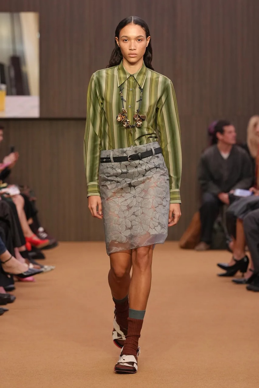 Marni FW26 Runway Show Meryll Rogge Debut