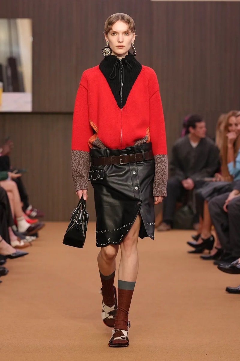Marni FW26 Runway Show Meryll Rogge Debut