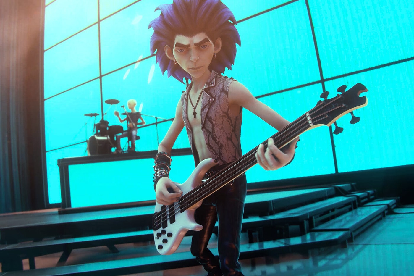 Stage Tour by RedOctane Games showcasing new plastic instruments and full-band rhythm gameplay