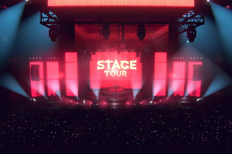 Stage Tour by RedOctane Games showcasing new plastic instruments and full-band rhythm gameplay