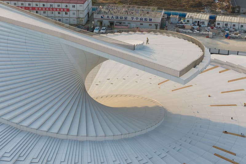 Snøhetta Grand Opera Hall Shanghai Progress First Look Near Completion