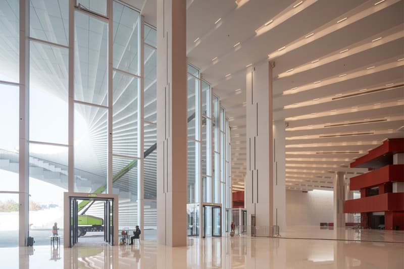 Snøhetta Grand Opera Hall Shanghai Progress First Look Near Completion