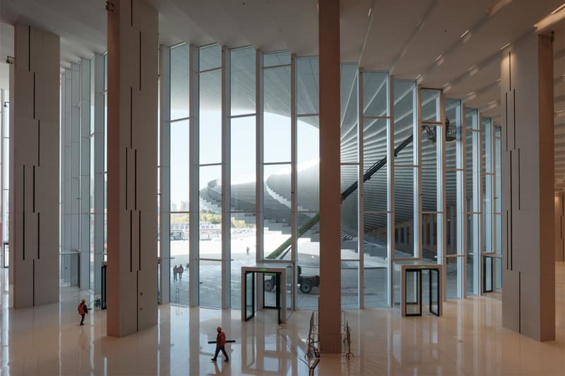 Snøhetta Grand Opera Hall Shanghai Progress First Look Near Completion