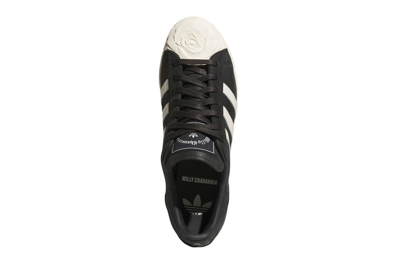 Willy Chavarria adidas  Superstar “Rose” Core Black/Cream White-Gold Metallic KJ2029 Release Info