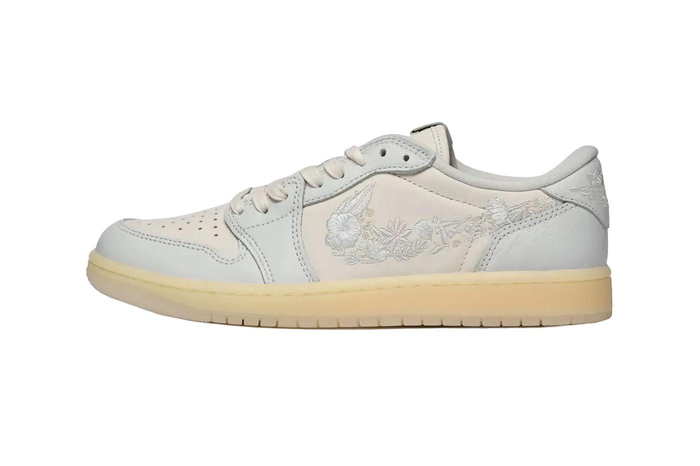 Air Jordan 1 Low OG Floral Swoosh IF4391-100 Release Info