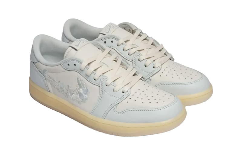 Air Jordan 1 Low OG Floral Swoosh IF4391-100 Release Info