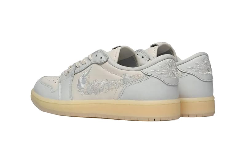 Air Jordan 1 Low OG Floral Swoosh IF4391-100 Release Info