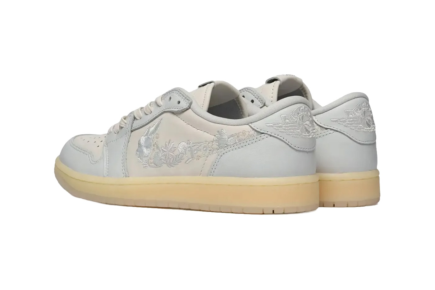 Air Jordan 1 Low OG Floral Swoosh IF4391-100 Release Info