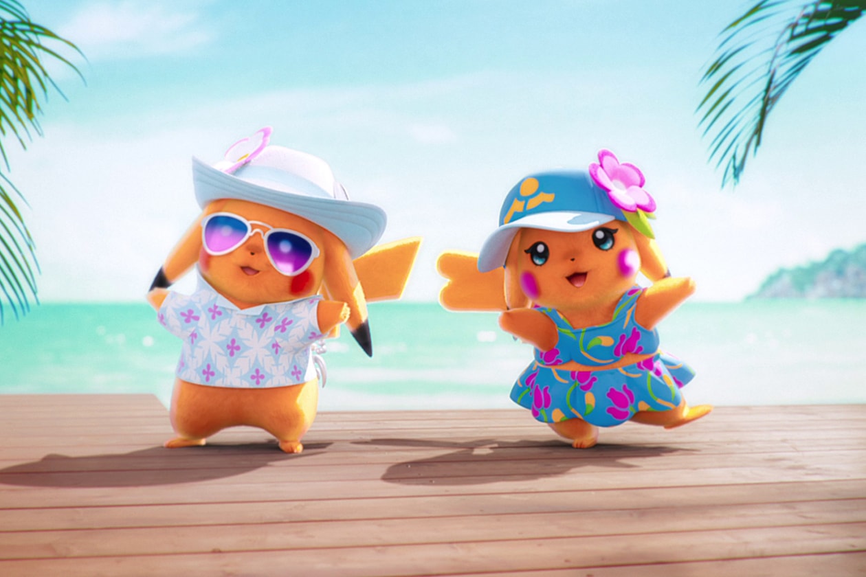 Pokémon Winds and Waves Announcement Trailer Info release date browt pombon gecqua mr. windychu ms. wavychu