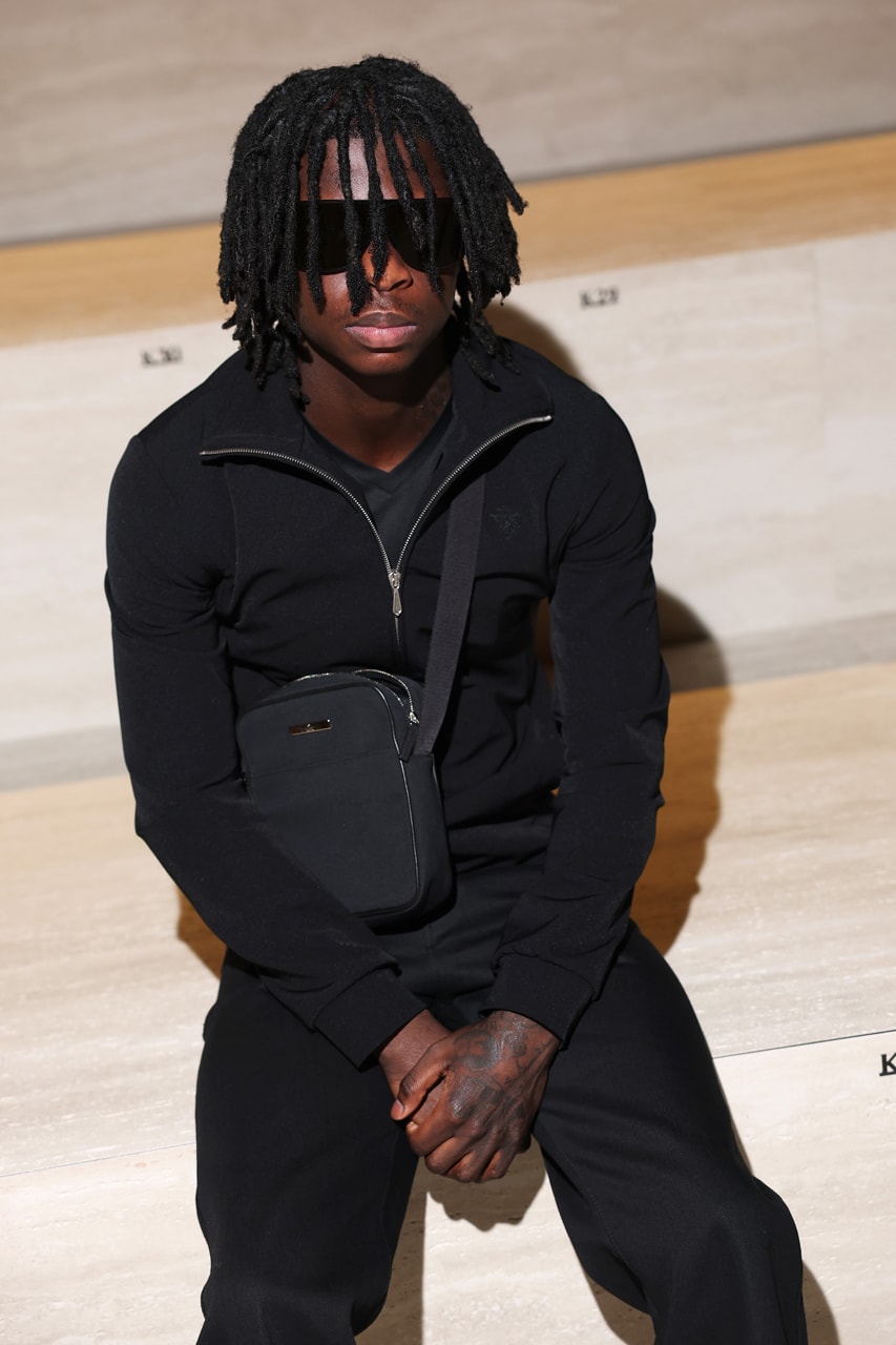 Lil Zino at Gucci FW26 Milan Fashion Week