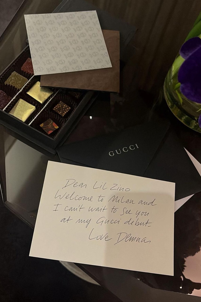 El underground del rap capturó el debut de Demna en Gucci