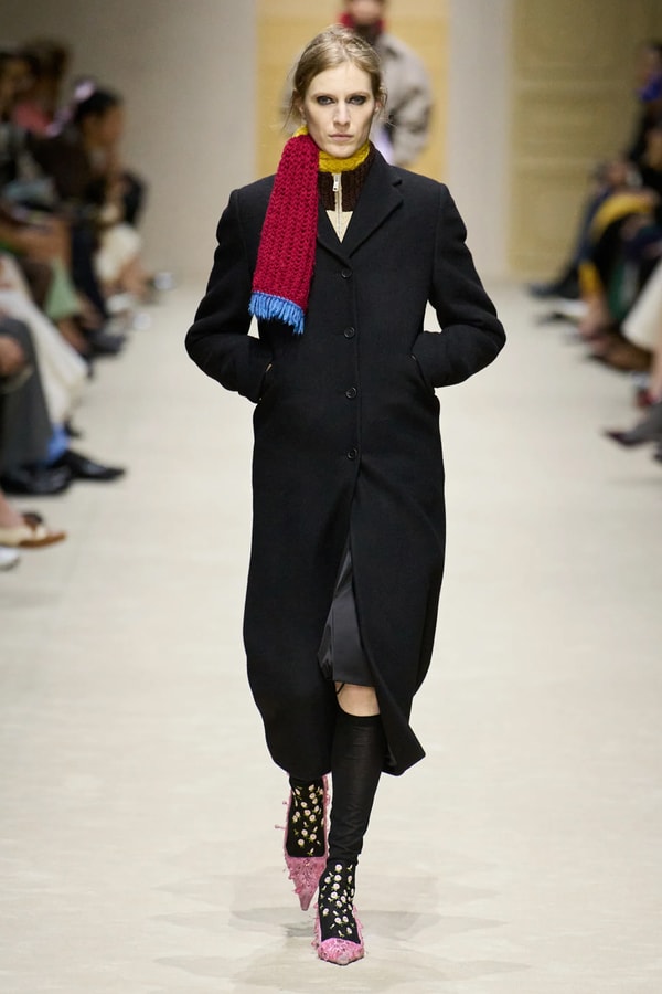 Prada Fall/Winter 2026 Womens Milan Fashion Week Runway Collection miuccia prada raf simons bella hadid