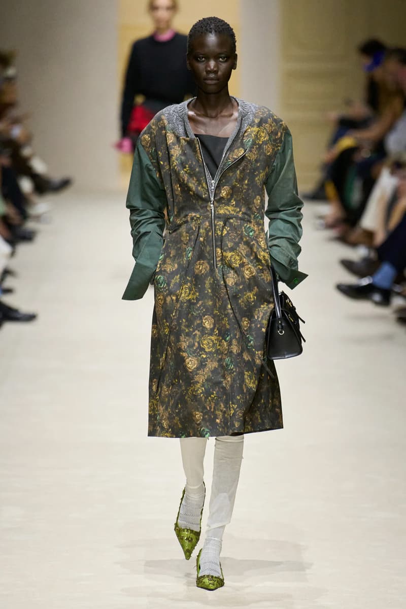 Prada Fall/Winter 2026 Womens Milan Fashion Week Runway Collection miuccia prada raf simons bella hadid