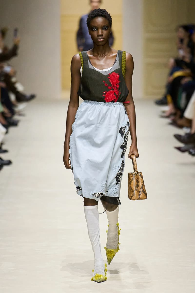 Prada Fall/Winter 2026 Womens Milan Fashion Week Runway Collection miuccia prada raf simons bella hadid