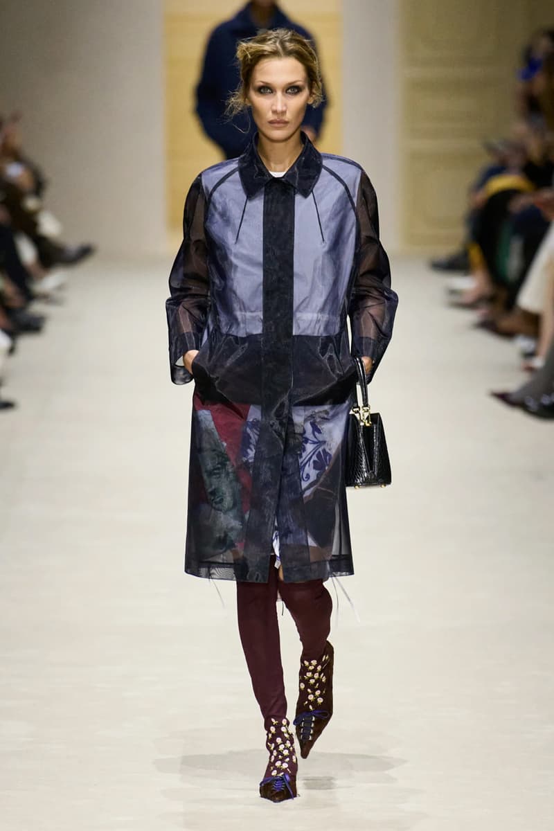 Prada Fall/Winter 2026 Womens Milan Fashion Week Runway Collection miuccia prada raf simons bella hadid