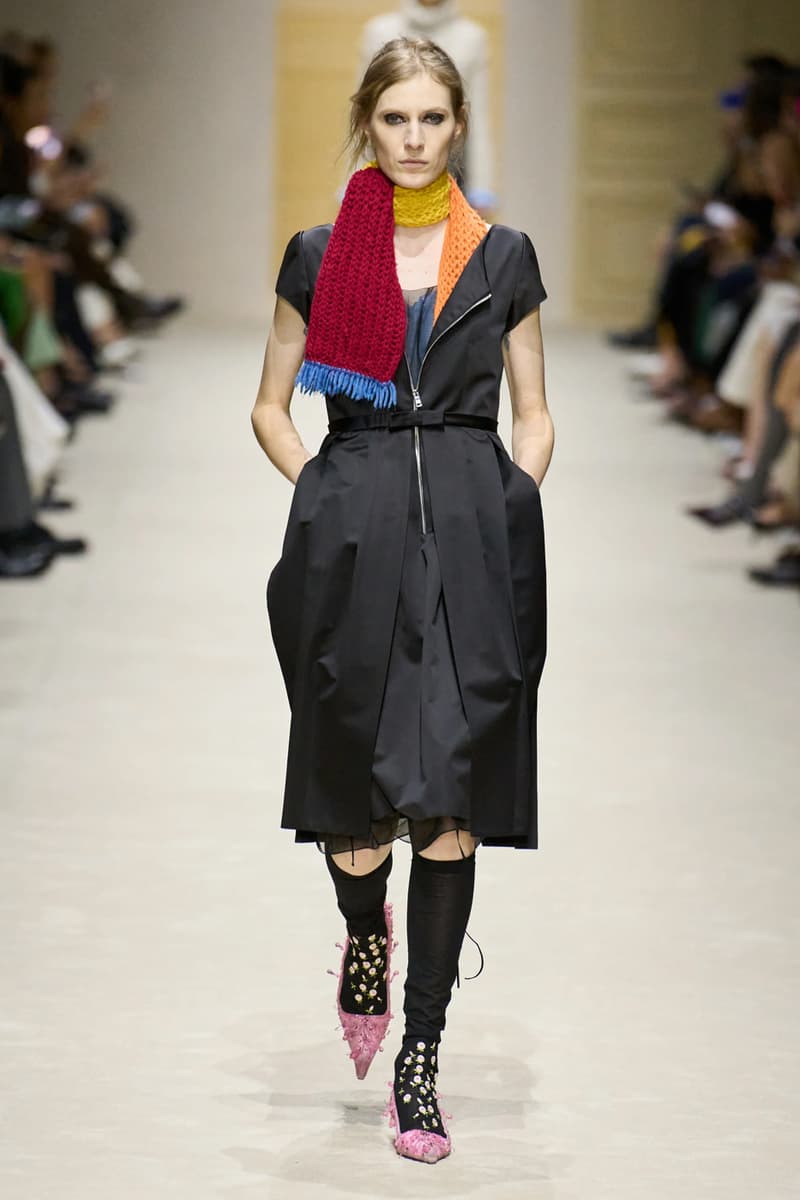 Prada Fall/Winter 2026 Womens Milan Fashion Week Runway Collection miuccia prada raf simons bella hadid