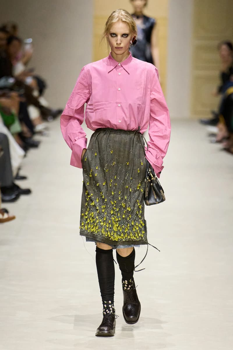 Prada Fall/Winter 2026 Womens Milan Fashion Week Runway Collection miuccia prada raf simons bella hadid