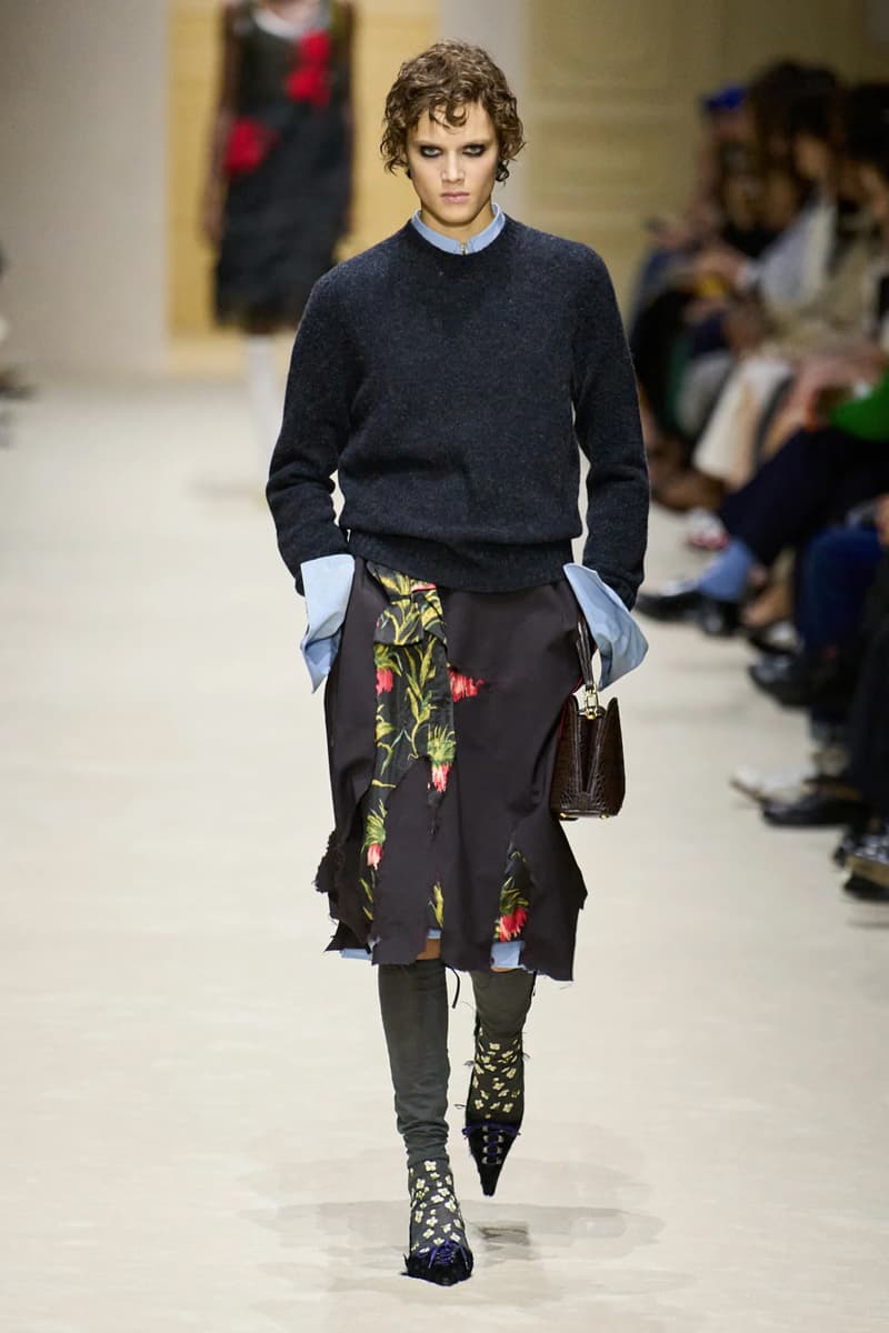 Prada Fall/Winter 2026 Womens Milan Fashion Week Runway Collection miuccia prada raf simons bella hadid