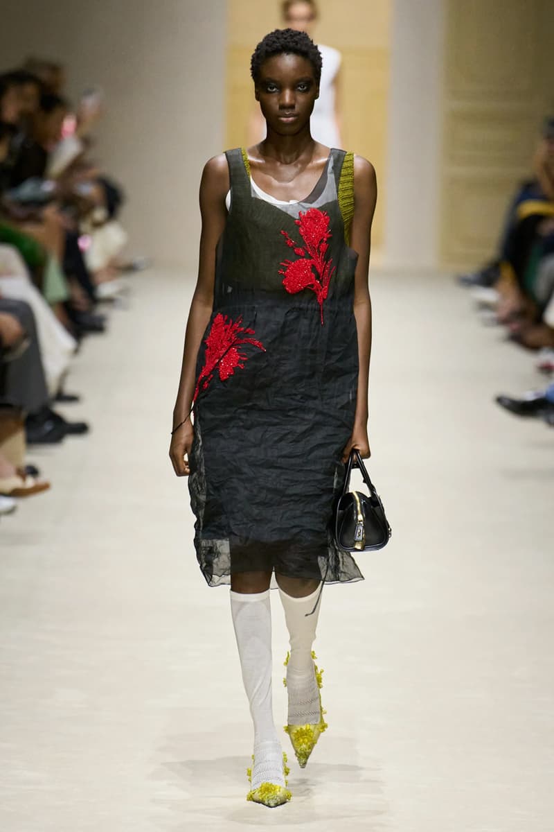 Prada Fall/Winter 2026 Womens Milan Fashion Week Runway Collection miuccia prada raf simons bella hadid