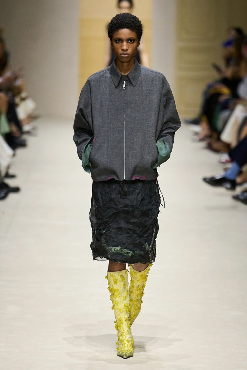 Prada Fall/Winter 2026 Womens Milan Fashion Week Runway Collection miuccia prada raf simons bella hadid