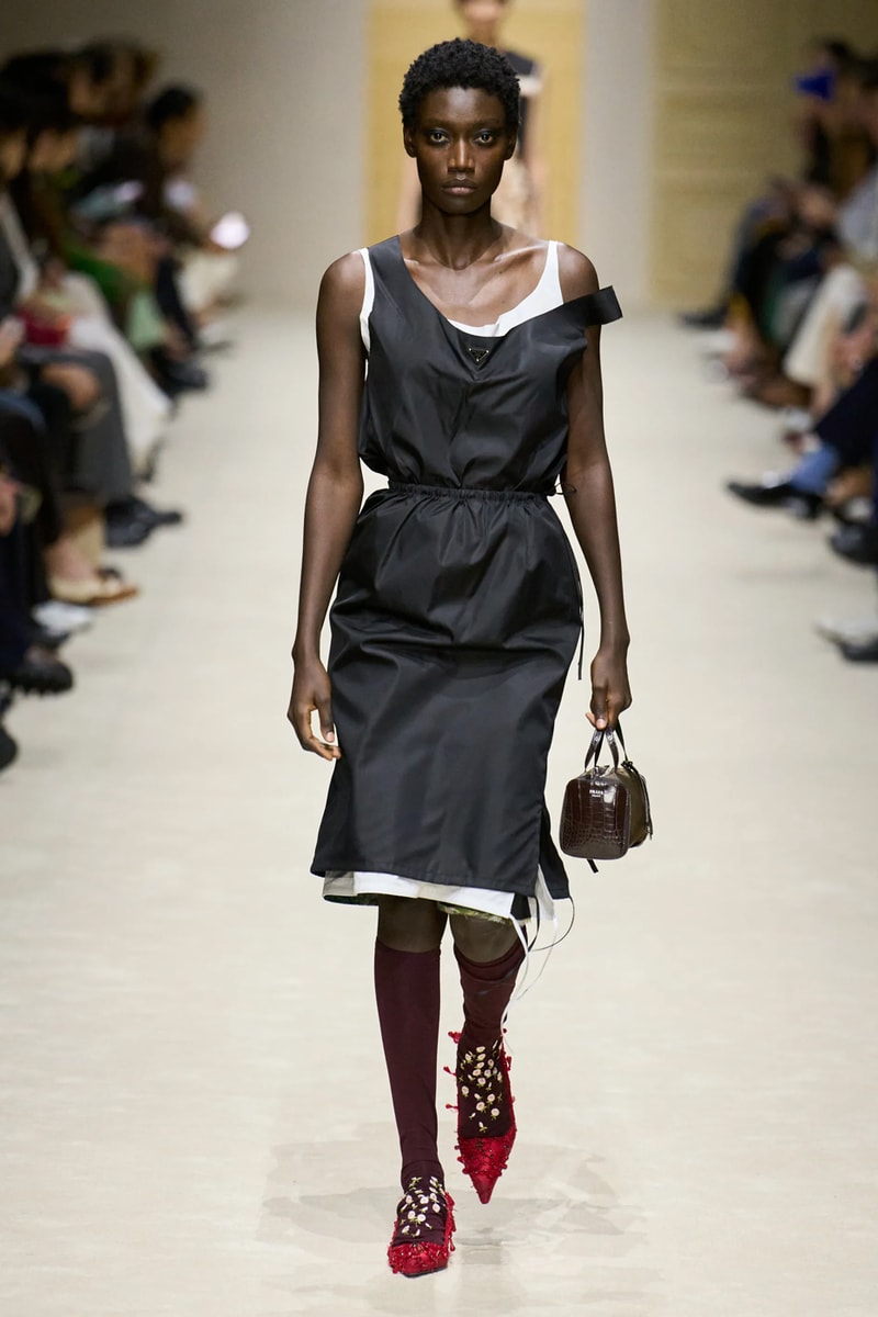 Prada Fall/Winter 2026 Womens Milan Fashion Week Runway Collection miuccia prada raf simons bella hadid