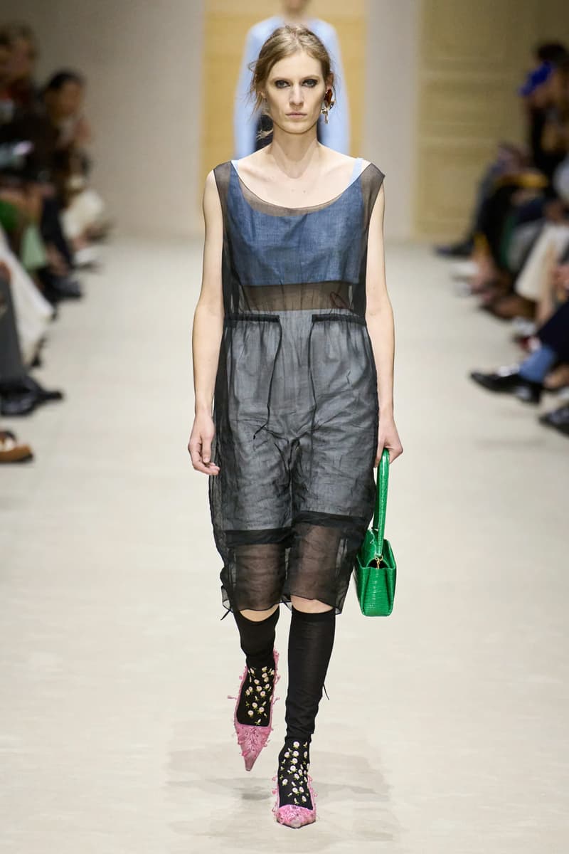 Prada Fall/Winter 2026 Womens Milan Fashion Week Runway Collection miuccia prada raf simons bella hadid