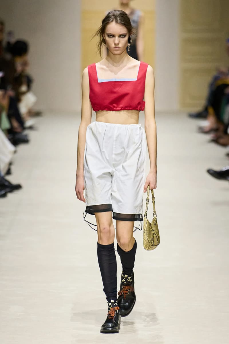 Prada Fall/Winter 2026 Womens Milan Fashion Week Runway Collection miuccia prada raf simons bella hadid