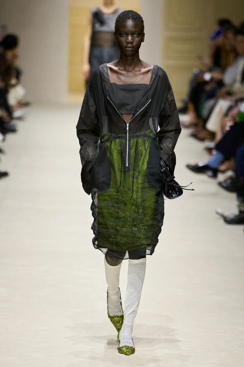 Prada Fall/Winter 2026 Womens Milan Fashion Week Runway Collection miuccia prada raf simons bella hadid