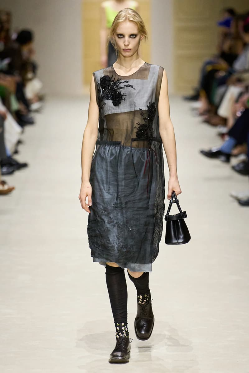 Prada Fall/Winter 2026 Womens Milan Fashion Week Runway Collection miuccia prada raf simons bella hadid