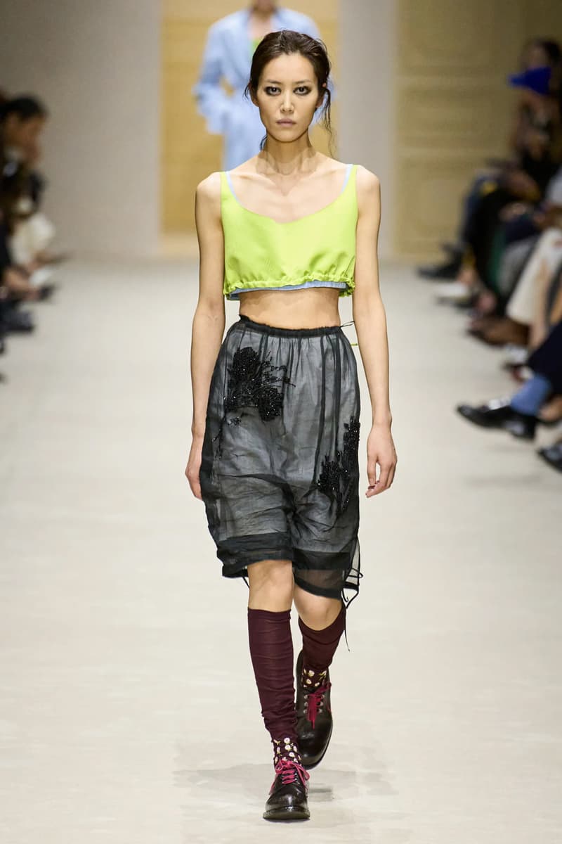 Prada Fall/Winter 2026 Womens Milan Fashion Week Runway Collection miuccia prada raf simons bella hadid