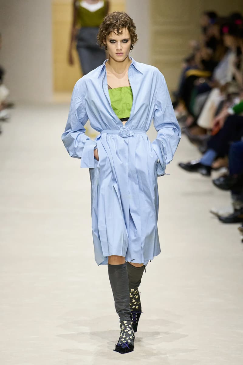 Prada Fall/Winter 2026 Womens Milan Fashion Week Runway Collection miuccia prada raf simons bella hadid