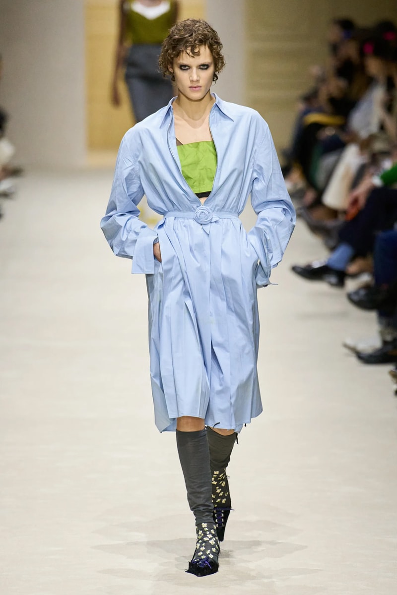 Prada Fall/Winter 2026 Womens Milan Fashion Week Runway Collection miuccia prada raf simons bella hadid